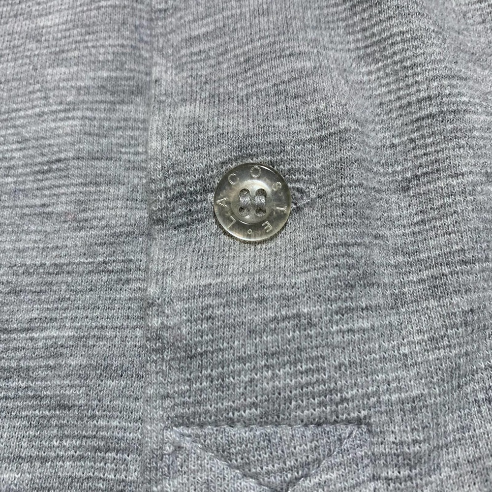 Lacoste Sport | Men | Heather Gray Short Sleeve Sport Polo Shirt | Size L - Picture 9 of 10